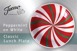 Fiesta Peppermint Classic Lunch Plate (Limit of 1 for 24 hours)