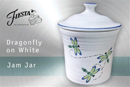 Fiesta Dragonfly Jam Jar