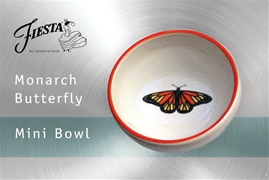 Monarch Mini Bowl on White