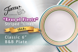 Era's Fiesta - Lines, 1960's Bread & Butter Plate