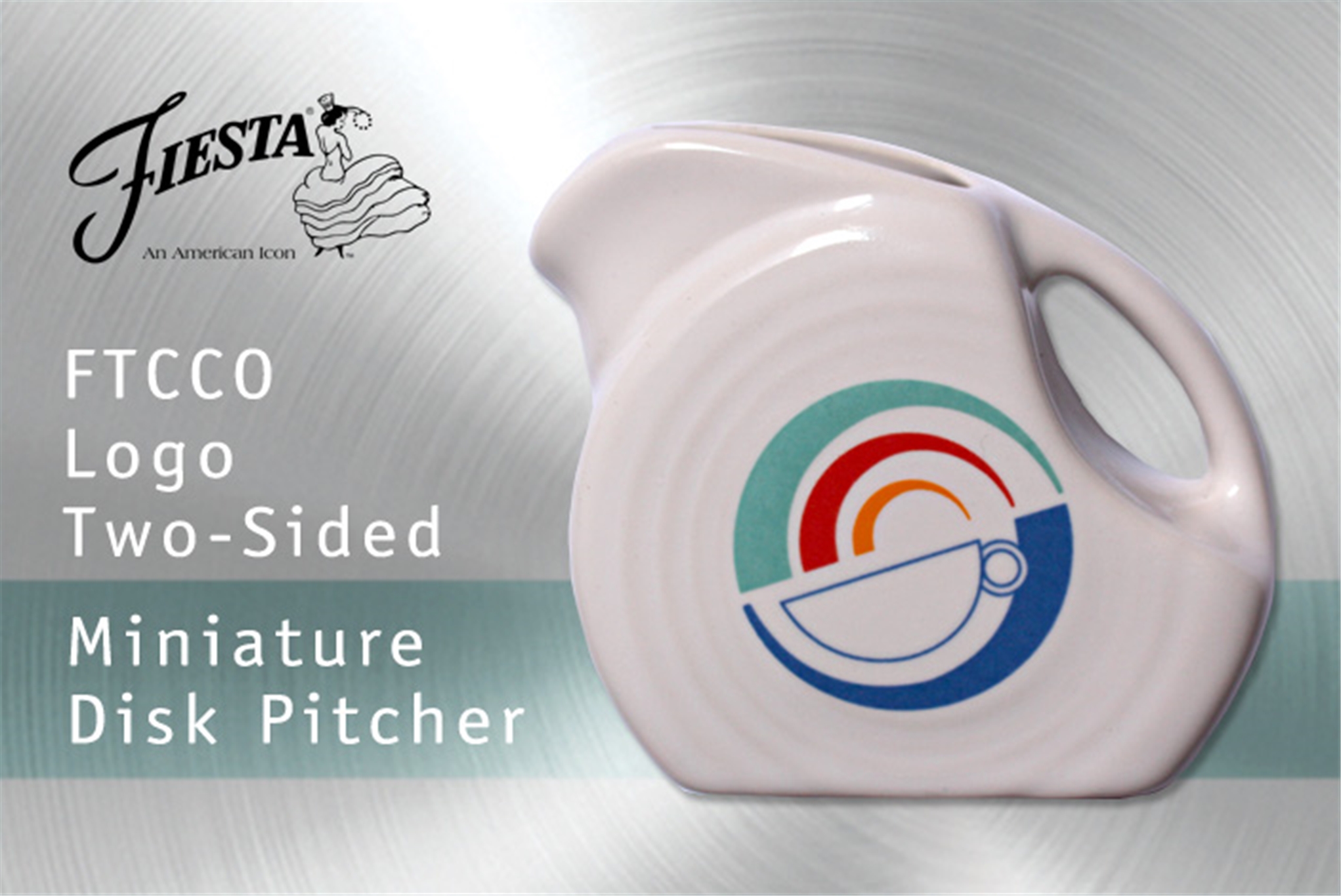 Fiesta FTCCO Logo Mini Disk Pitcher