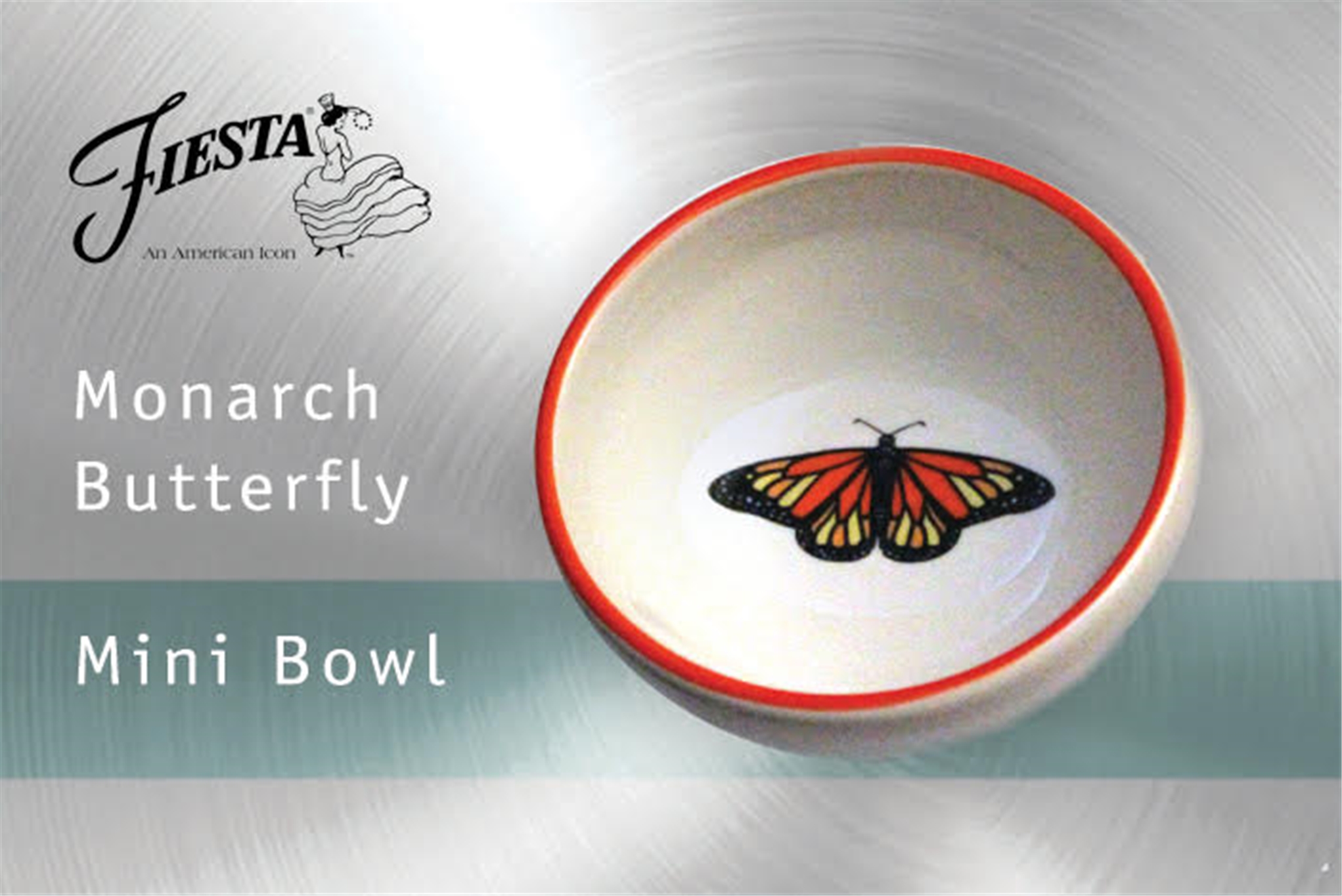 Monarch Mini Bowl on White
