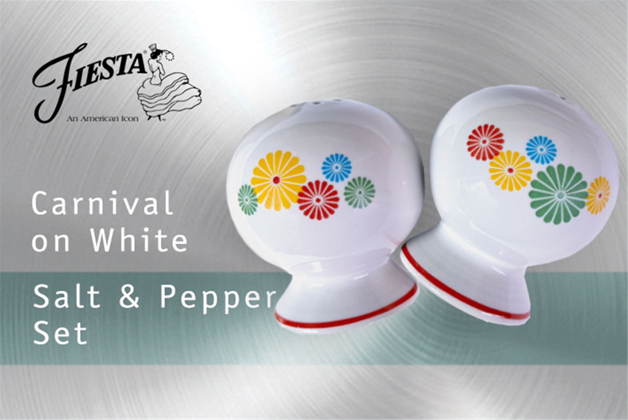 Fiesta Carnival Salt & Pepper 