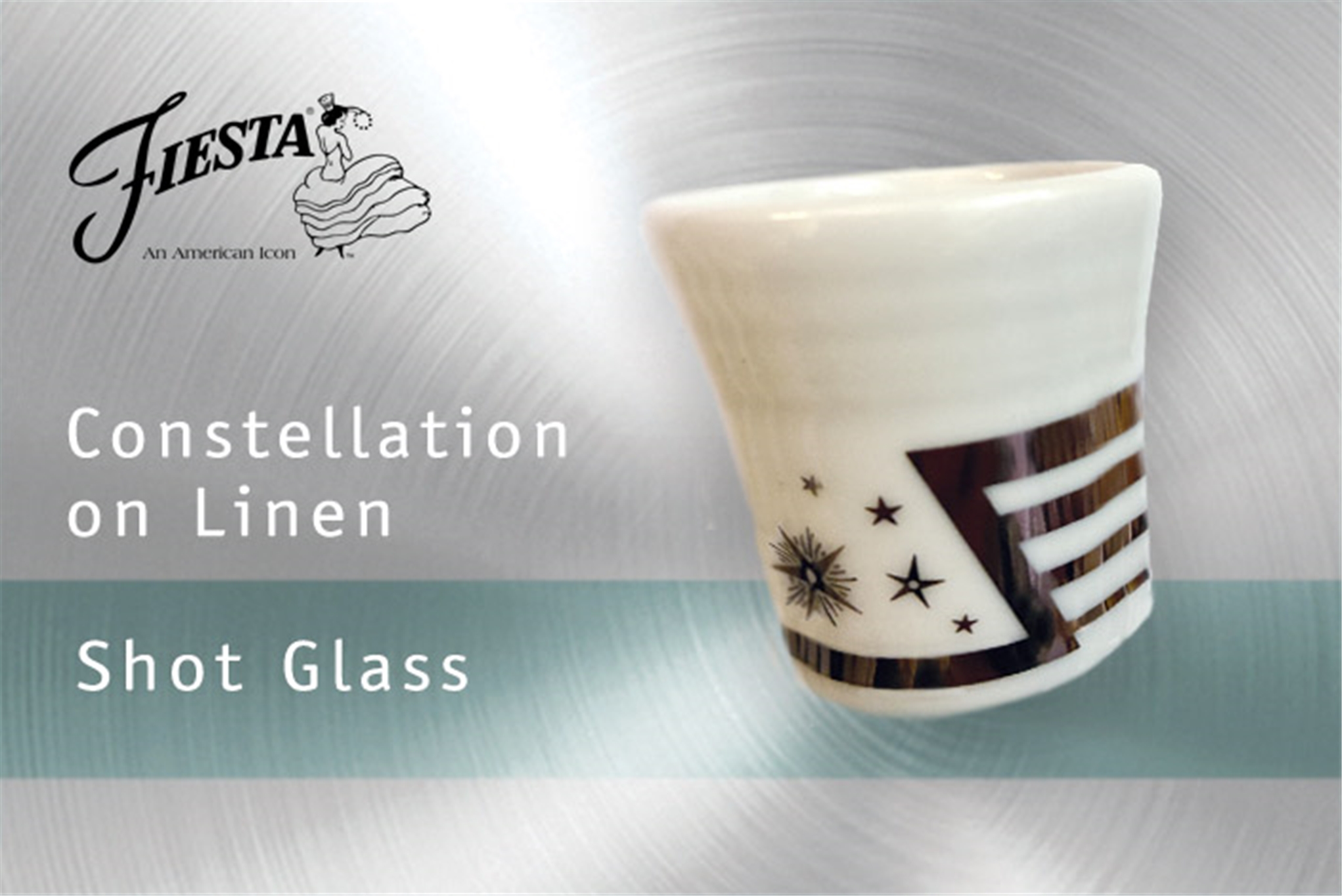 Fiesta Constellation Shot Glass - Linen
